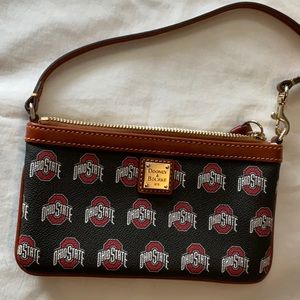 Downey & Bourke Collegiate Wristlet, Ohio State, Authentic